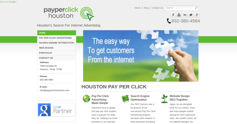 Home page of #7 Best Bing Agency: PPC Houston